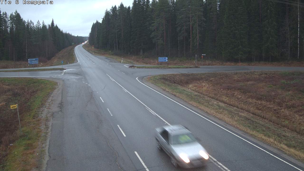 Kelikamerat Kuva Tie 6 Kontiolahti, Romppala, Kontiolahti, Pohjois-Karjala