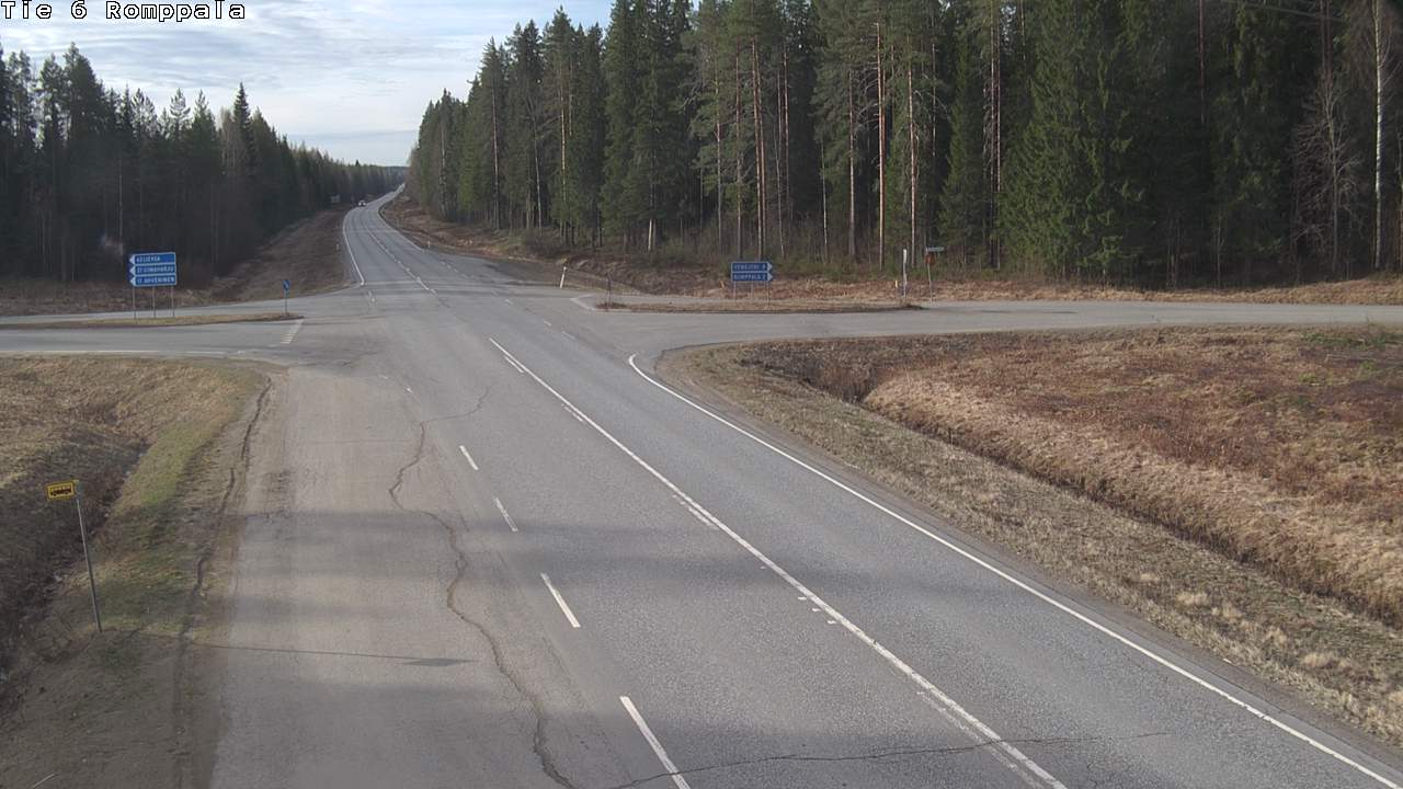 Kelikamerat Kuva Tie 6 Kontiolahti, Romppala, Kontiolahti, Pohjois-Karjala