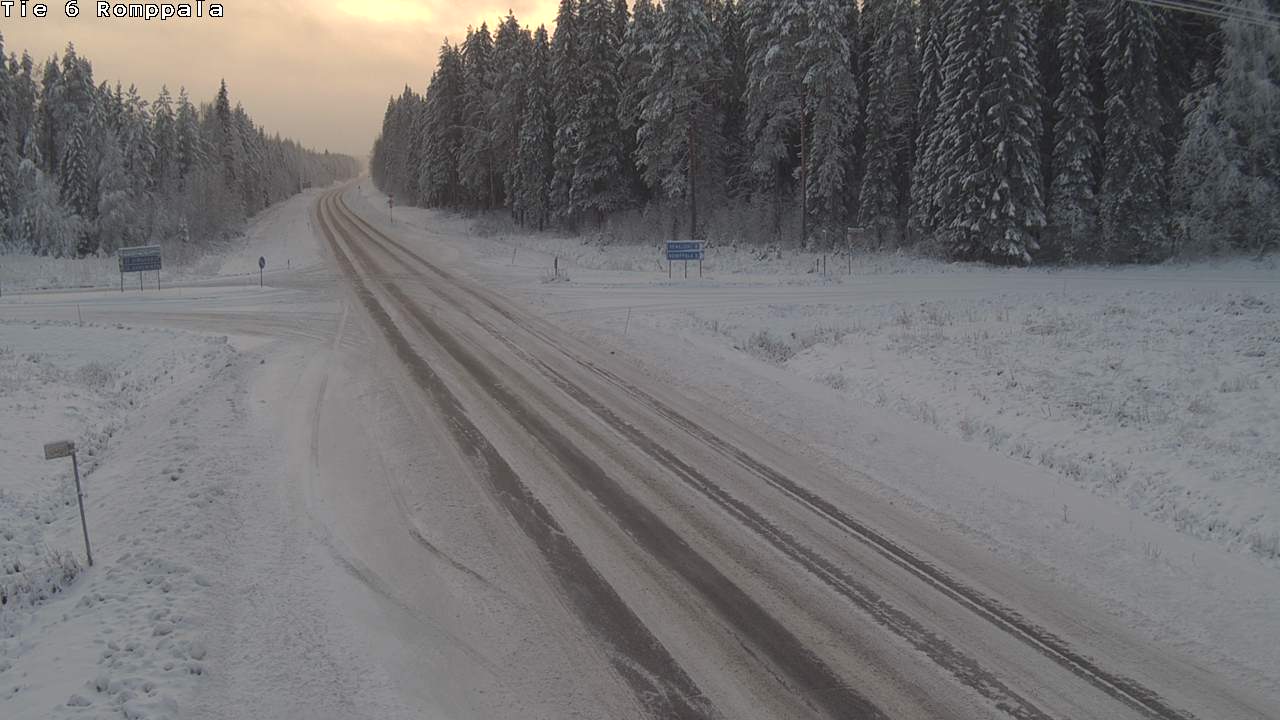 Kelikamerat Kuva Tie 6 Kontiolahti, Romppala, Kontiolahti, Pohjois-Karjala