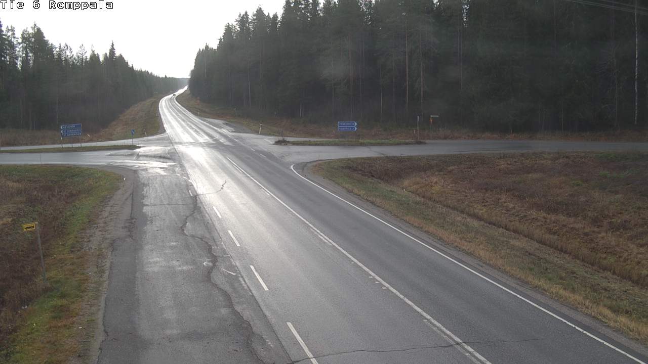 Kelikamerat Kuva Tie 6 Kontiolahti, Romppala, Kontiolahti, Pohjois-Karjala