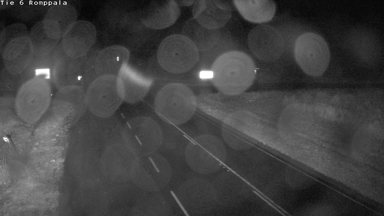 Weather Camera Image Road 6 Kontiolahti, Romppala, Kontiolahti, Pohjois-Karjala