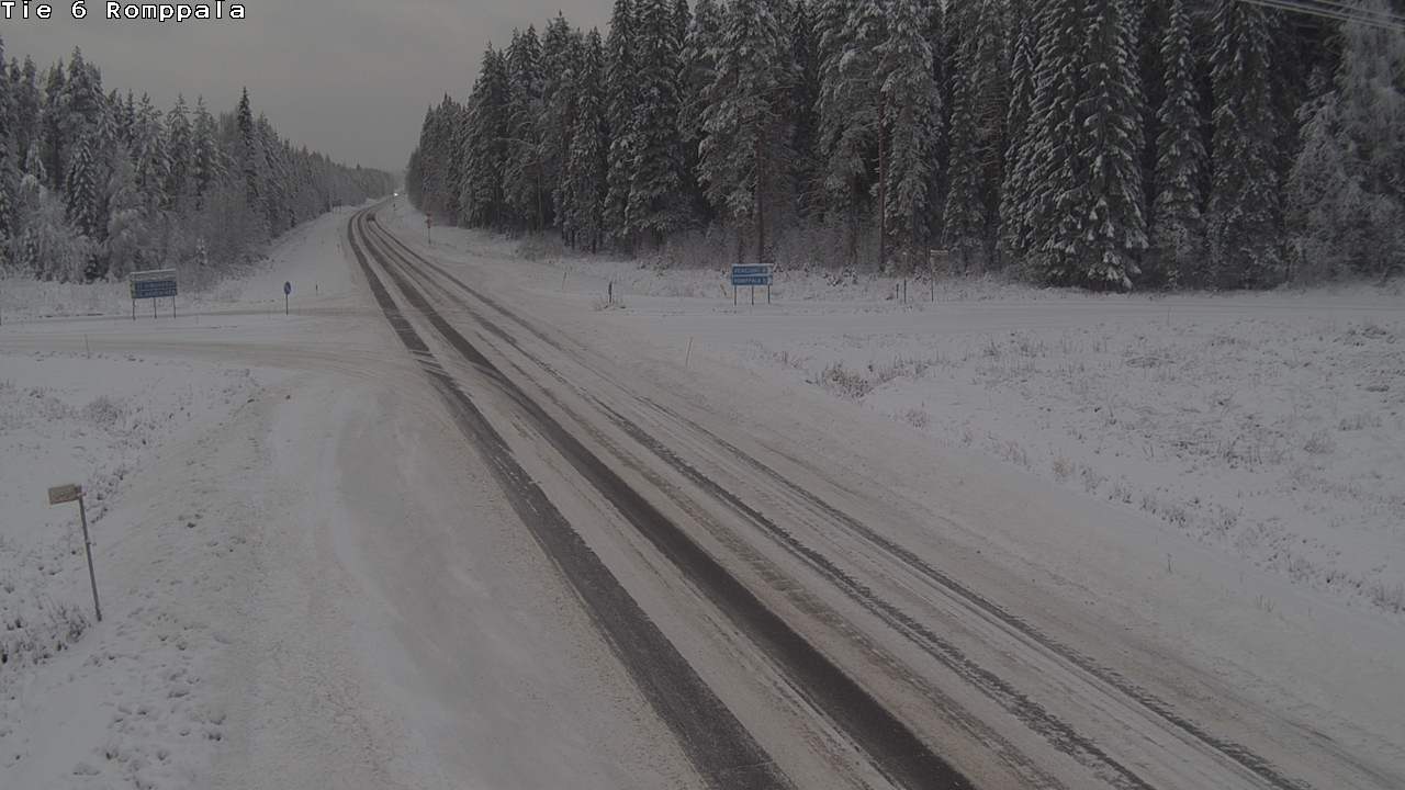 Kelikamerat Kuva Tie 6 Kontiolahti, Romppala, Kontiolahti, Pohjois-Karjala