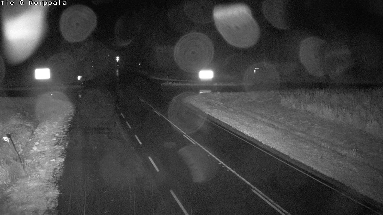 Weather Camera Image Road 6 Kontiolahti, Romppala, Kontiolahti, Pohjois-Karjala