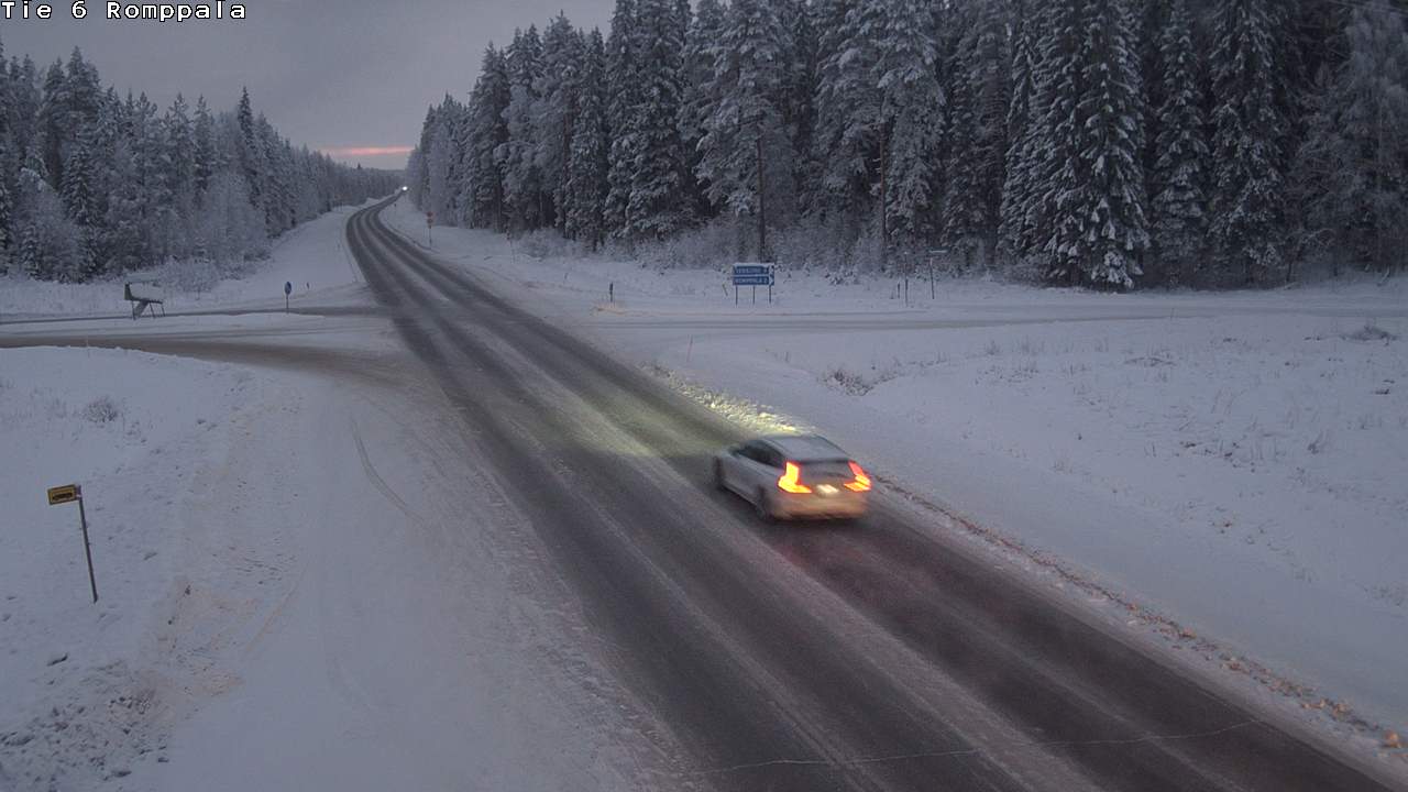 Kelikamerat Kuva Tie 6 Kontiolahti, Romppala, Kontiolahti, Pohjois-Karjala