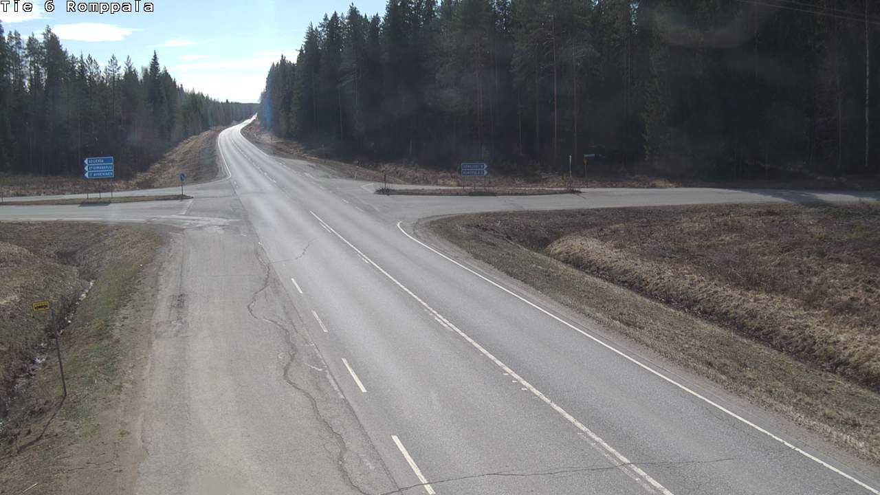 Kelikamerat Kuva Tie 6 Kontiolahti, Romppala, Kontiolahti, Pohjois-Karjala