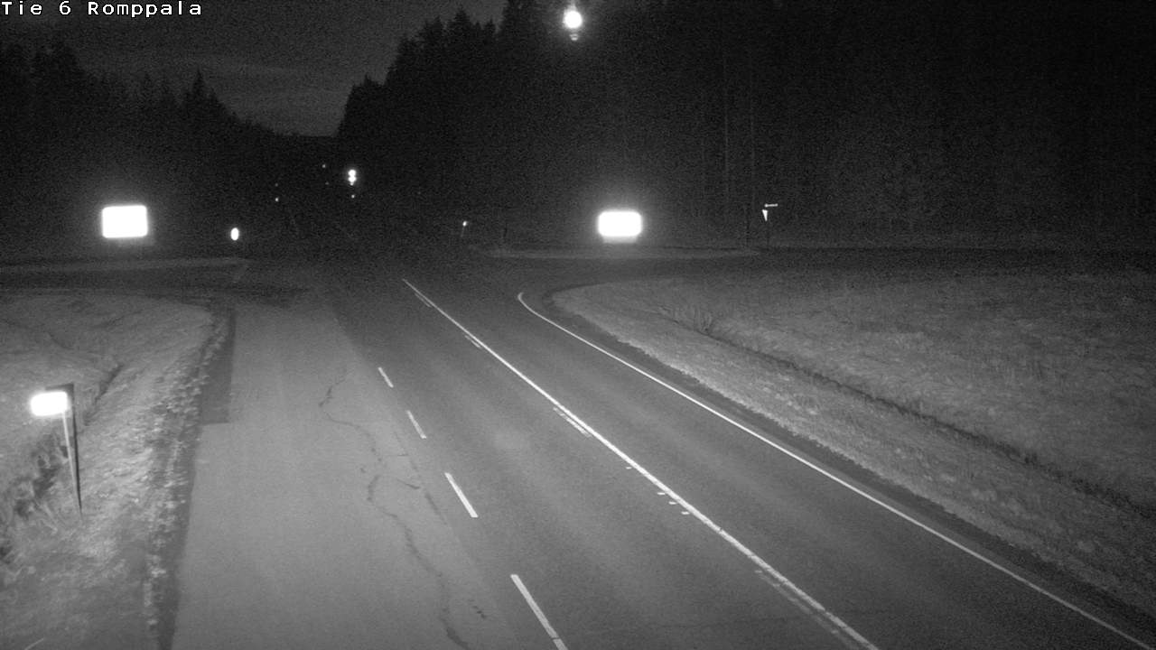 Weather Camera Image Road 6 Kontiolahti, Romppala, Kontiolahti, Pohjois-Karjala