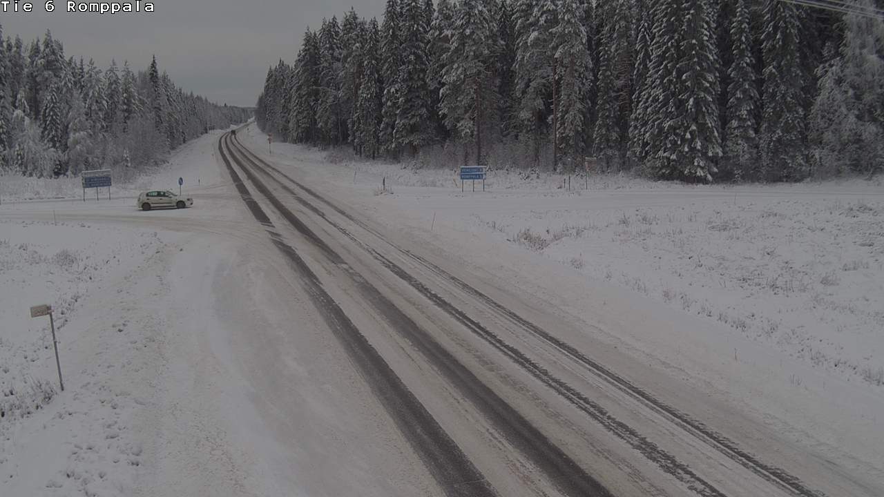 Kelikamerat Kuva Tie 6 Kontiolahti, Romppala, Kontiolahti, Pohjois-Karjala