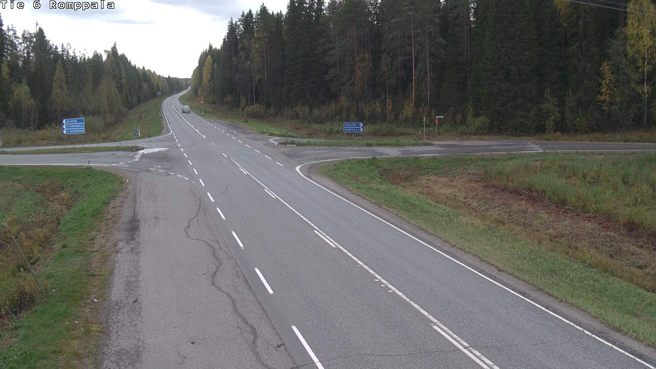 Kelikamerat Kuva Tie 6 Kontiolahti, Romppala, Kontiolahti, Pohjois-Karjala