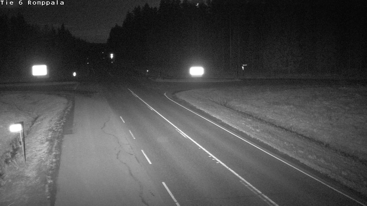 Weather Camera Image Road 6 Kontiolahti, Romppala, Kontiolahti, Pohjois-Karjala