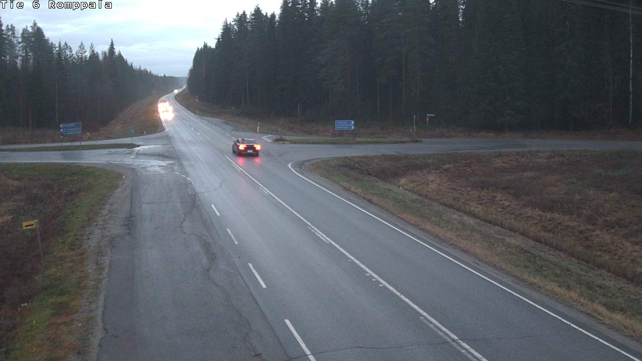 Kelikamerat Kuva Tie 6 Kontiolahti, Romppala, Kontiolahti, Pohjois-Karjala