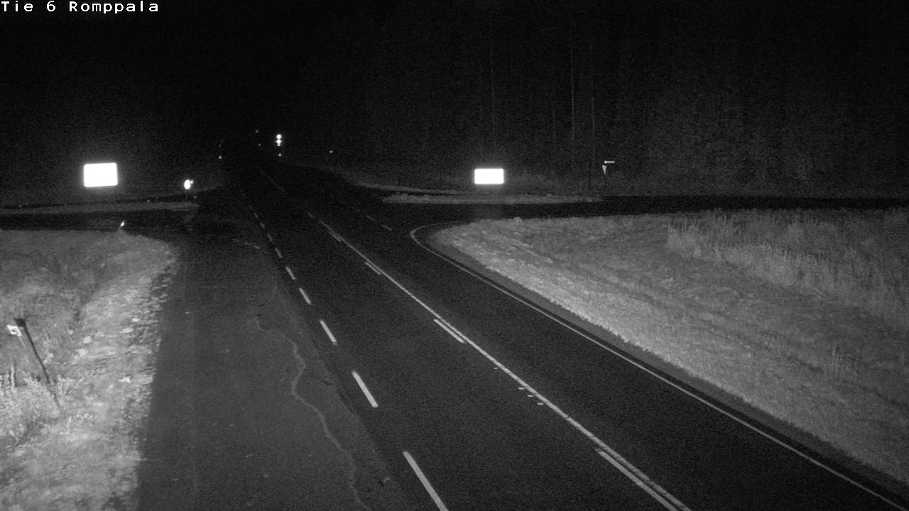 Weather Camera Image Road 6 Kontiolahti, Romppala, Kontiolahti, Pohjois-Karjala