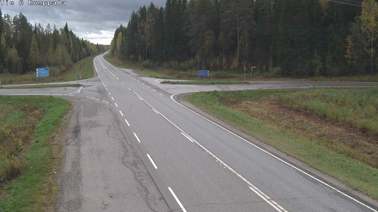 Kelikamerat Kuva Tie 6 Kontiolahti, Romppala, Kontiolahti, Pohjois-Karjala