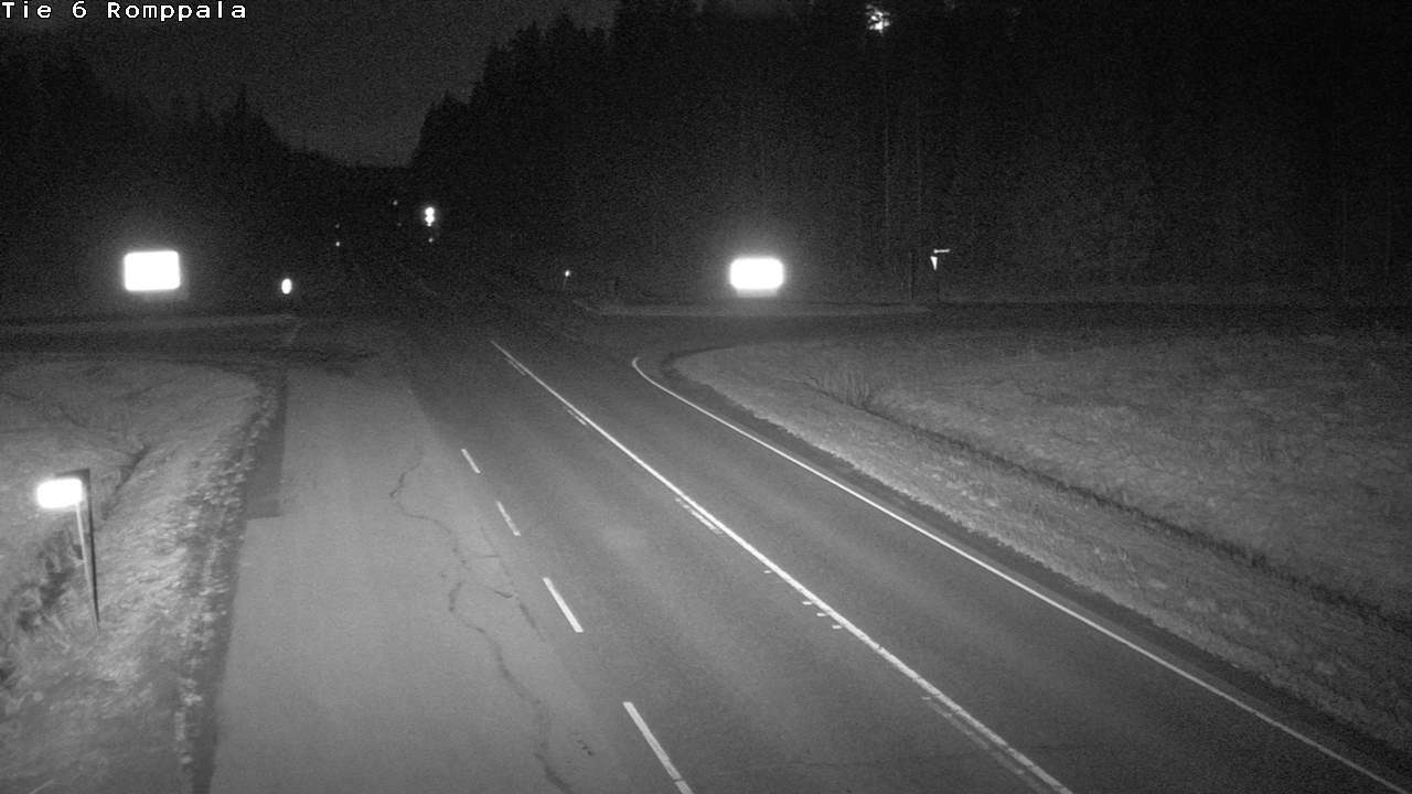 Weather Camera Image Road 6 Kontiolahti, Romppala, Kontiolahti, Pohjois-Karjala