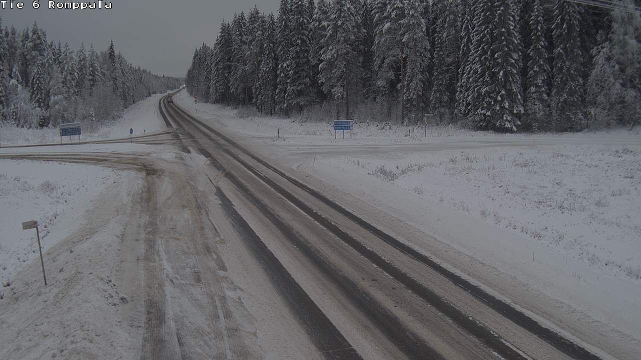 Kelikamerat Kuva Tie 6 Kontiolahti, Romppala, Kontiolahti, Pohjois-Karjala
