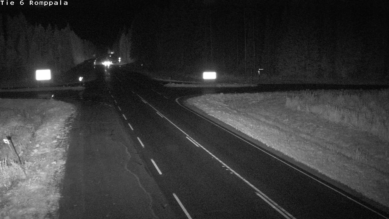 Weather Camera Image Road 6 Kontiolahti, Romppala, Kontiolahti, Pohjois-Karjala