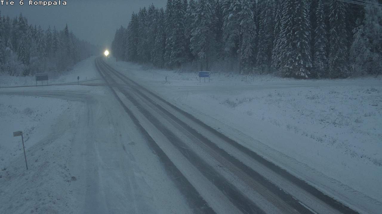 Kelikamerat Kuva Tie 6 Kontiolahti, Romppala, Kontiolahti, Pohjois-Karjala