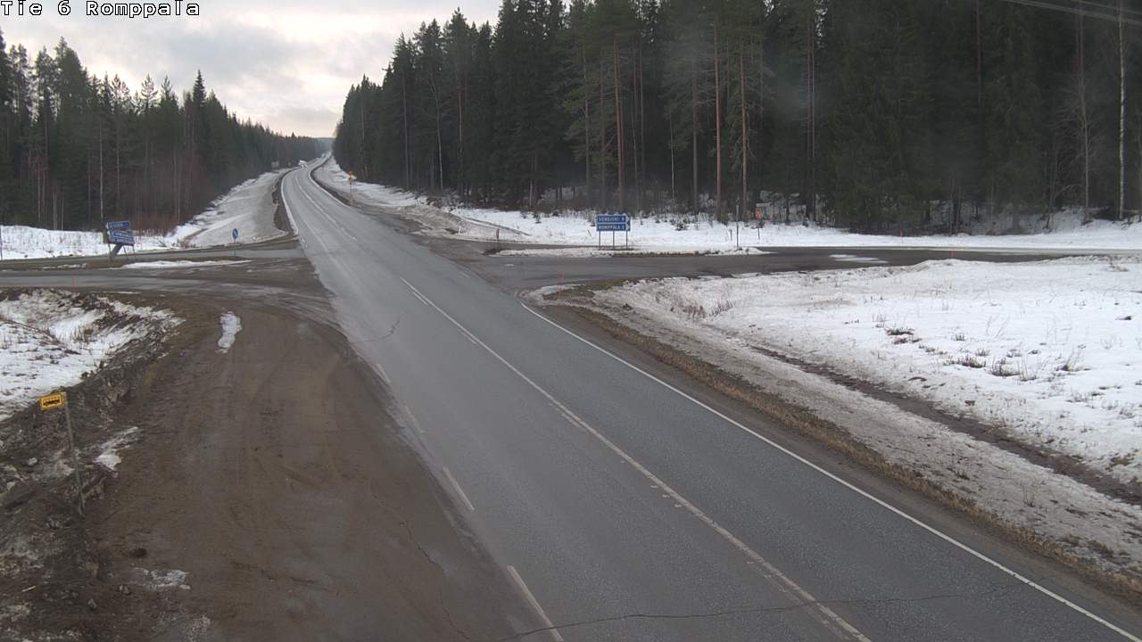 Kelikamerat Kuva Tie 6 Kontiolahti, Romppala, Kontiolahti, Pohjois-Karjala