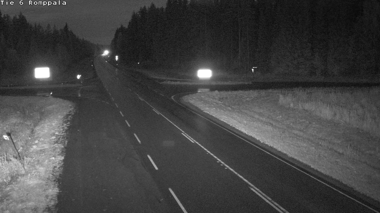 Weather Camera Image Road 6 Kontiolahti, Romppala, Kontiolahti, Pohjois-Karjala