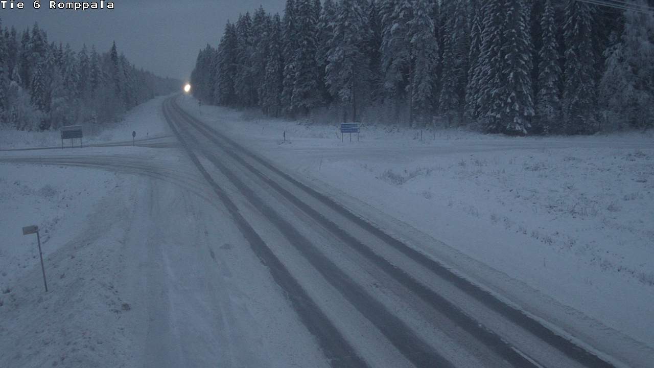 Kelikamerat Kuva Tie 6 Kontiolahti, Romppala, Kontiolahti, Pohjois-Karjala