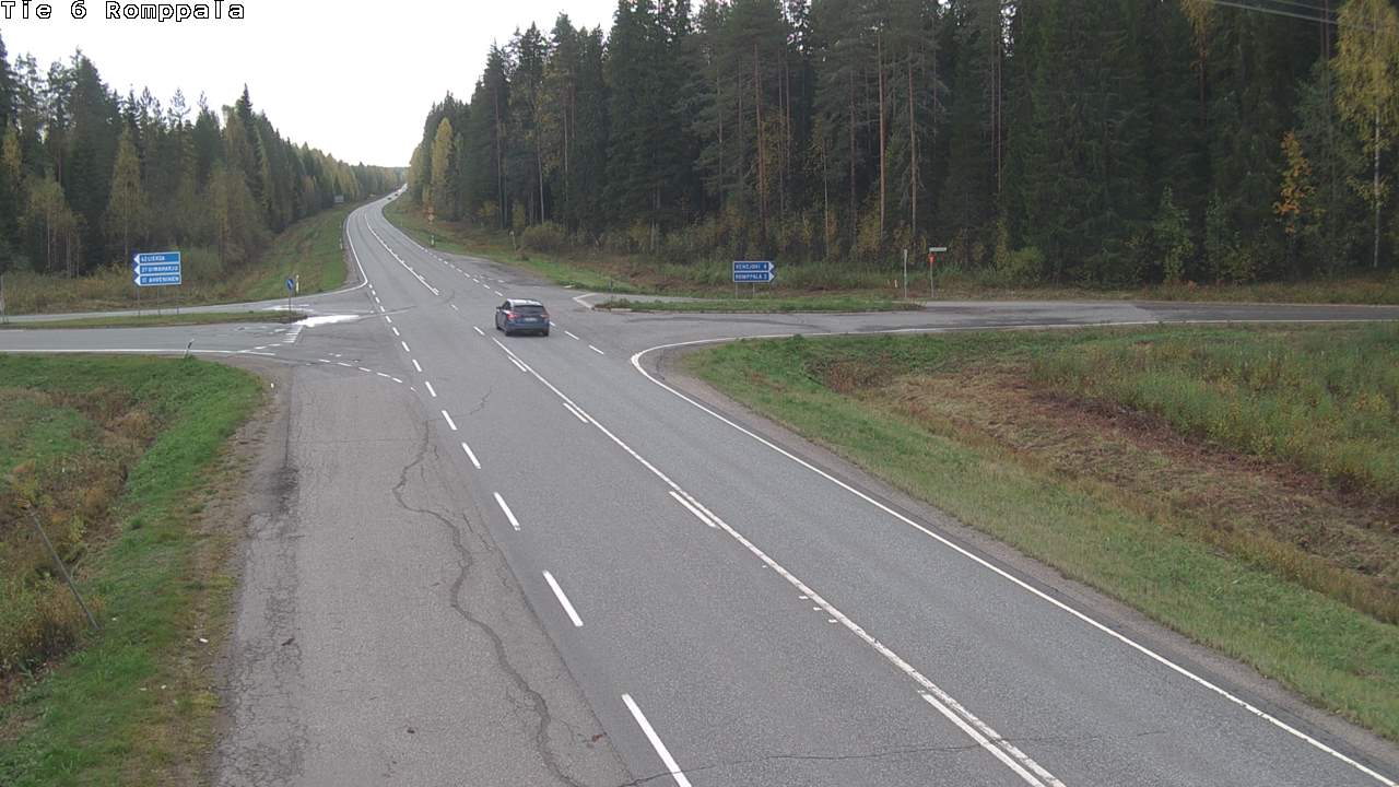 Kelikamerat Kuva Tie 6 Kontiolahti, Romppala, Kontiolahti, Pohjois-Karjala