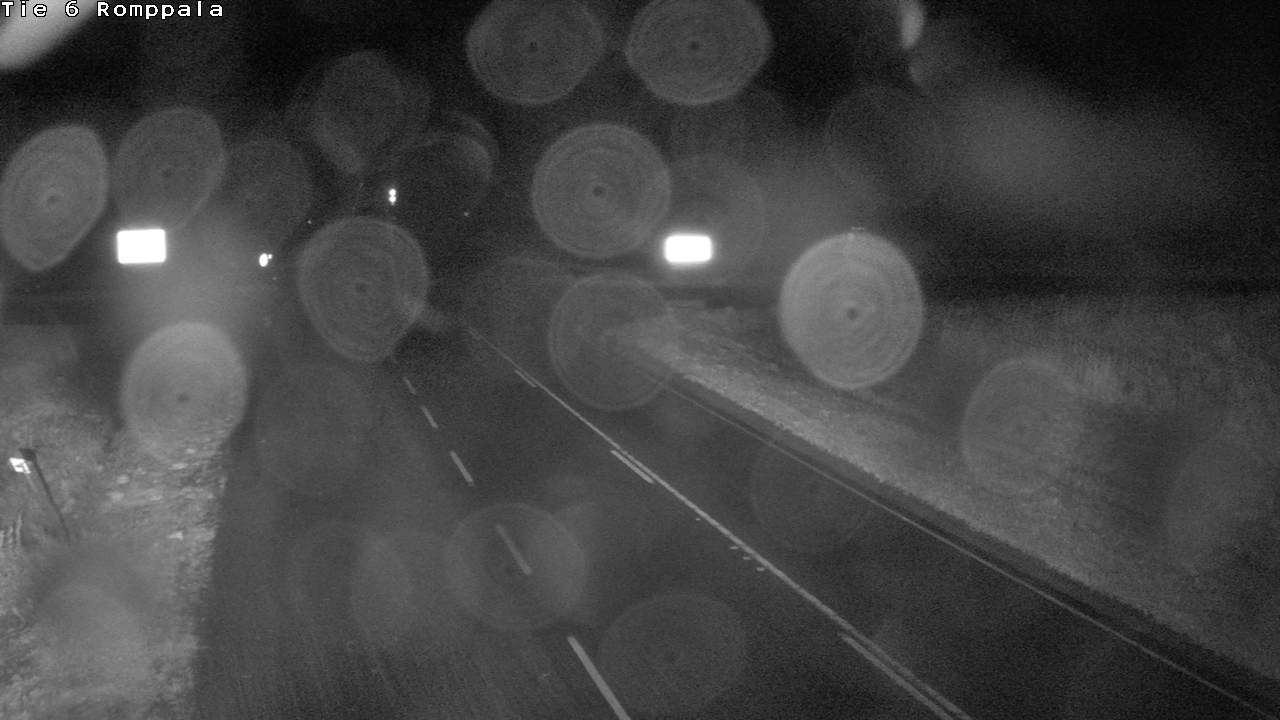Weather Camera Image Road 6 Kontiolahti, Romppala, Kontiolahti, Pohjois-Karjala