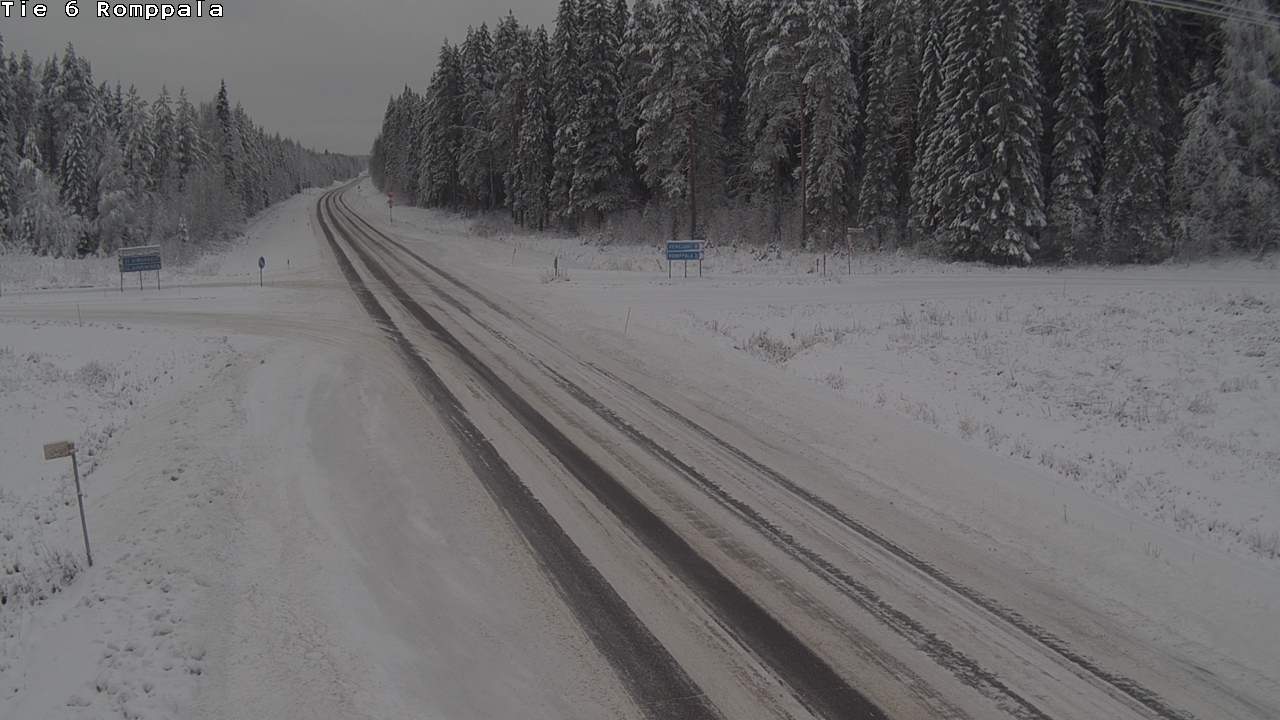 Kelikamerat Kuva Tie 6 Kontiolahti, Romppala, Kontiolahti, Pohjois-Karjala