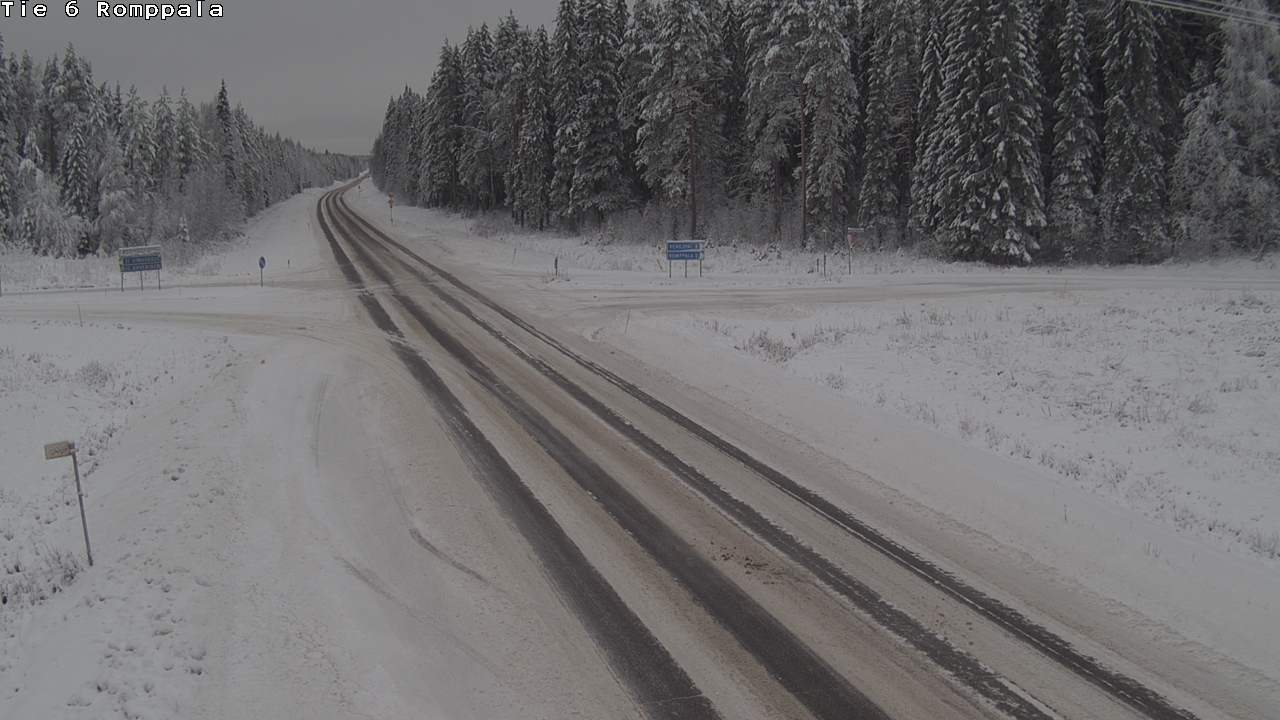 Kelikamerat Kuva Tie 6 Kontiolahti, Romppala, Kontiolahti, Pohjois-Karjala