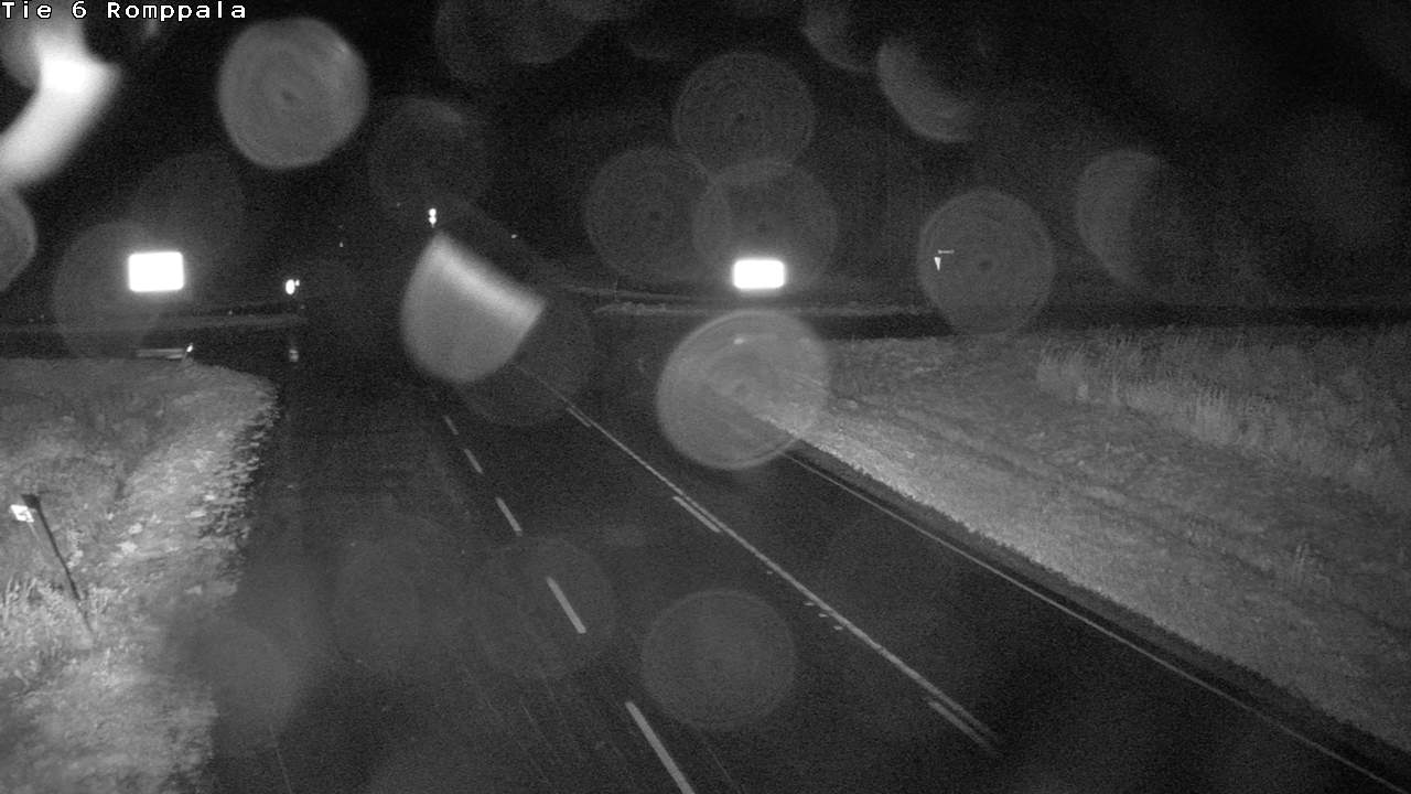 Weather Camera Image Road 6 Kontiolahti, Romppala, Kontiolahti, Pohjois-Karjala