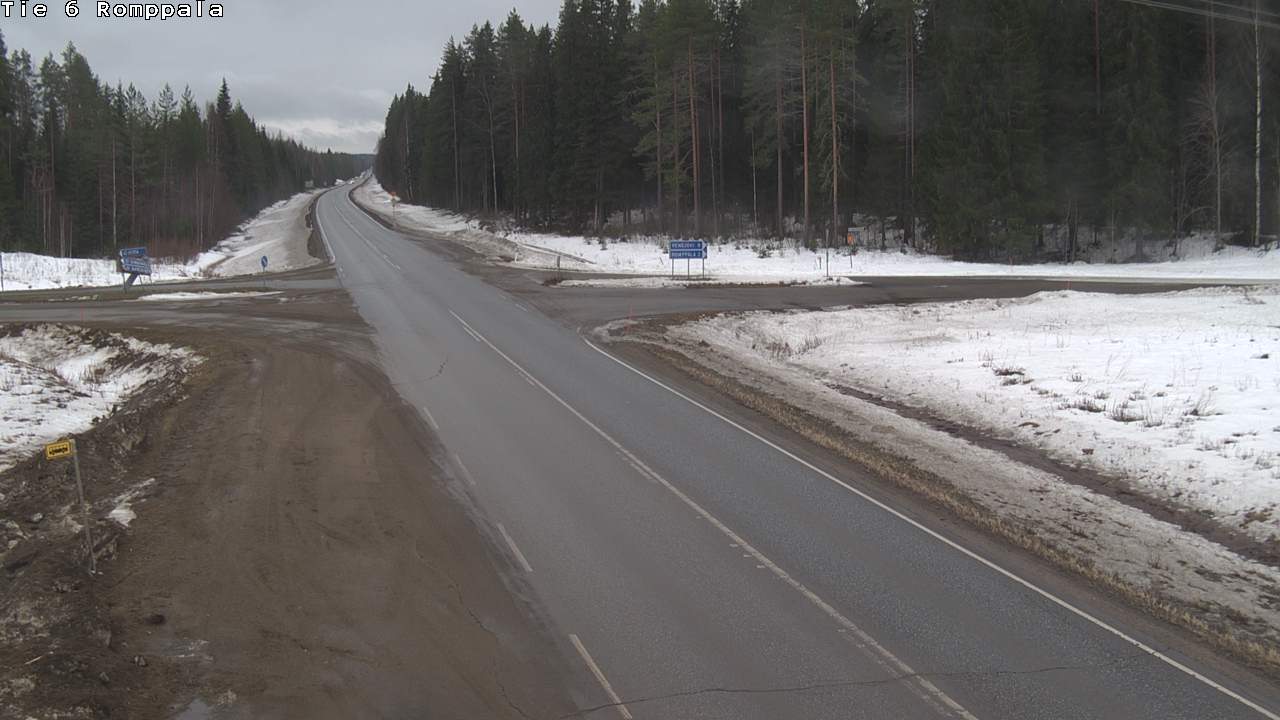 Kelikamerat Kuva Tie 6 Kontiolahti, Romppala, Kontiolahti, Pohjois-Karjala