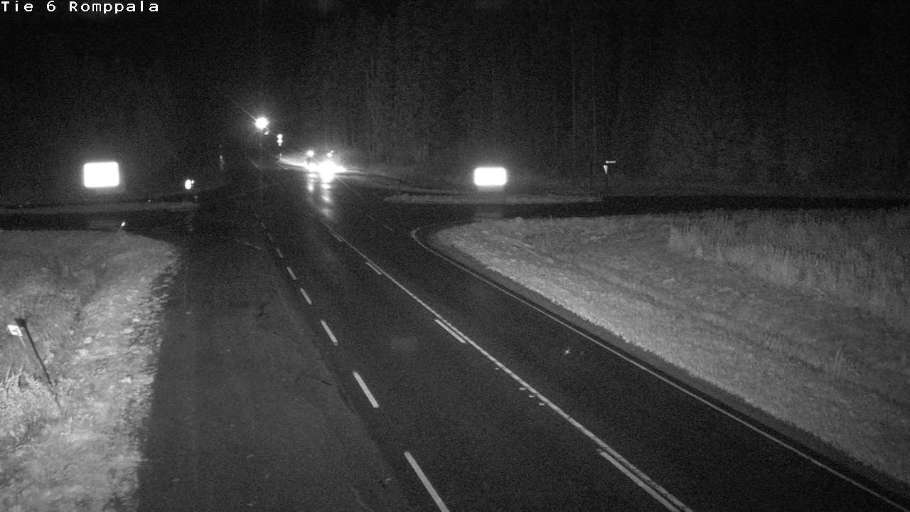 Weather Camera Image Road 6 Kontiolahti, Romppala, Kontiolahti, Pohjois-Karjala