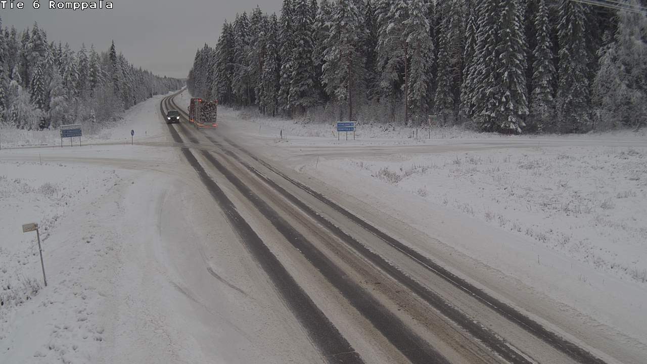 Kelikamerat Kuva Tie 6 Kontiolahti, Romppala, Kontiolahti, Pohjois-Karjala