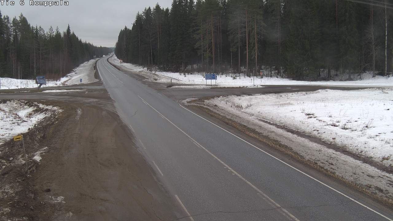 Kelikamerat Kuva Tie 6 Kontiolahti, Romppala, Kontiolahti, Pohjois-Karjala