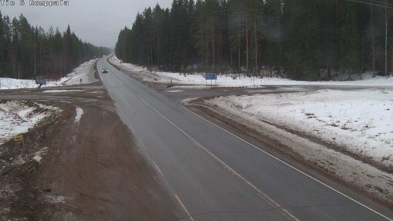 Kelikamerat Kuva Tie 6 Kontiolahti, Romppala, Kontiolahti, Pohjois-Karjala