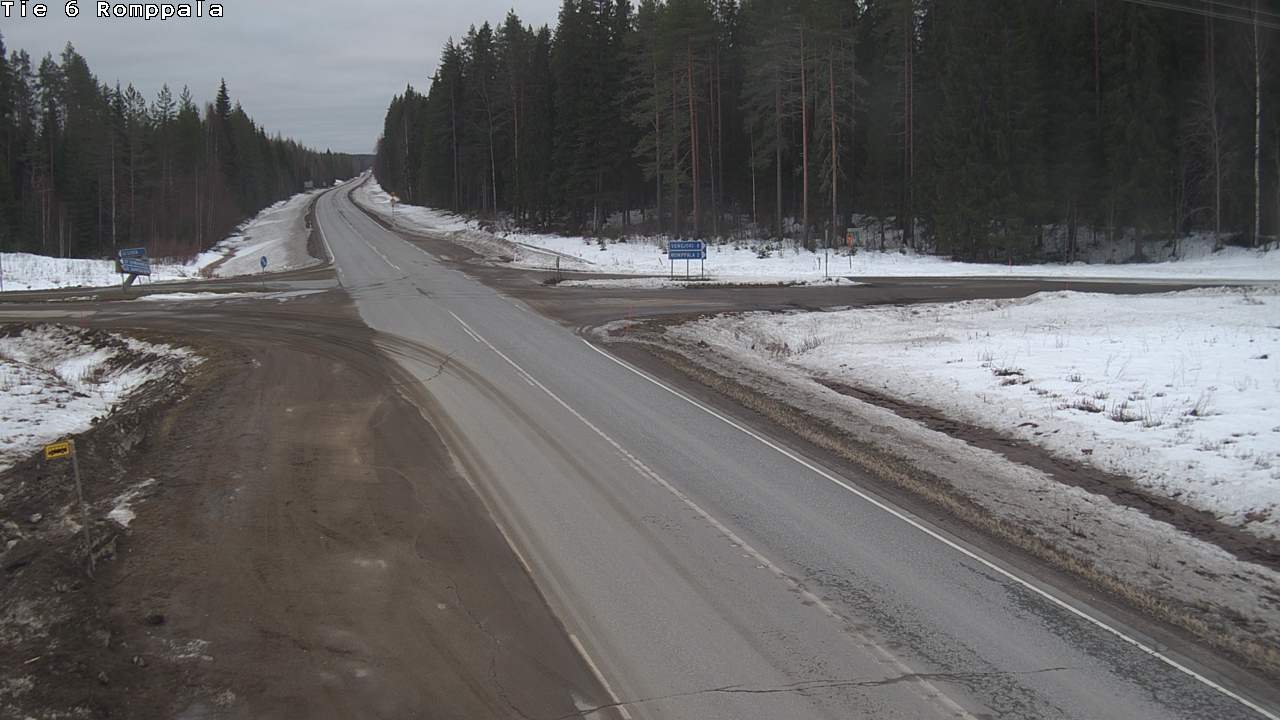 Kelikamerat Kuva Tie 6 Kontiolahti, Romppala, Kontiolahti, Pohjois-Karjala