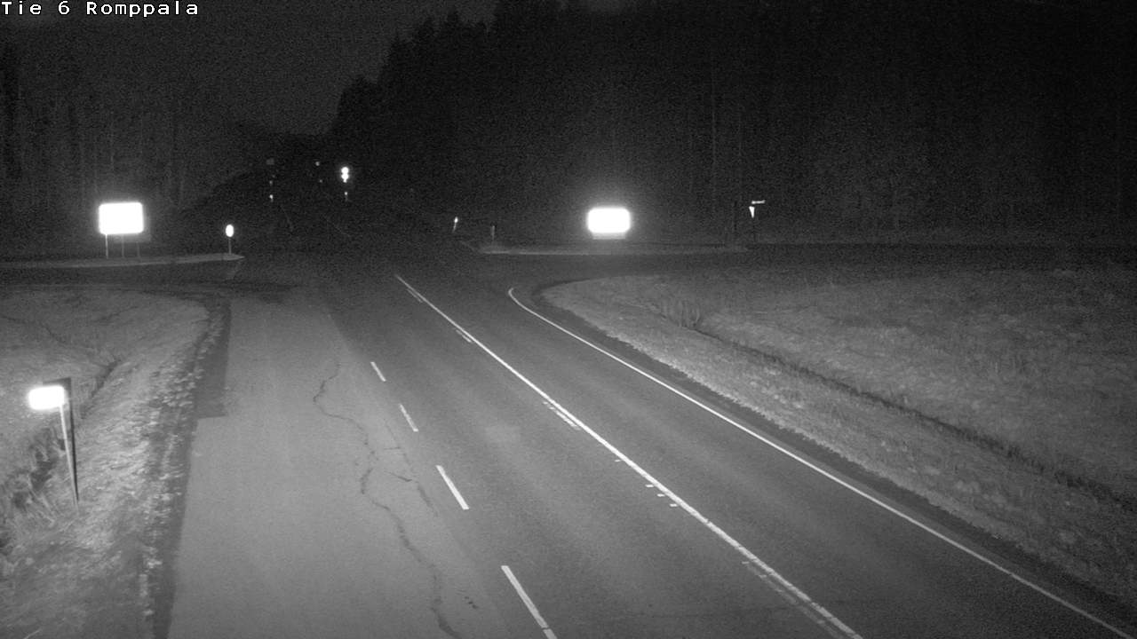 Weather Camera Image Road 6 Kontiolahti, Romppala, Kontiolahti, Pohjois-Karjala