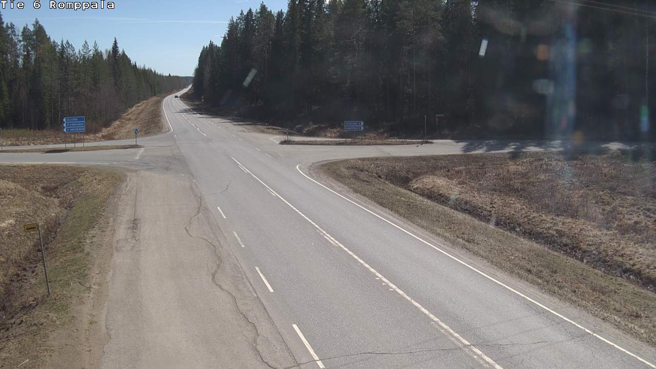 Kelikamerat Kuva Tie 6 Kontiolahti, Romppala, Kontiolahti, Pohjois-Karjala