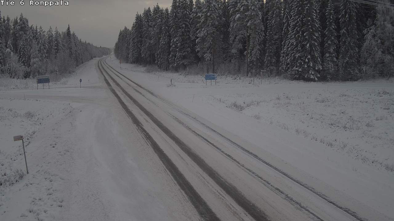 Kelikamerat Kuva Tie 6 Kontiolahti, Romppala, Kontiolahti, Pohjois-Karjala