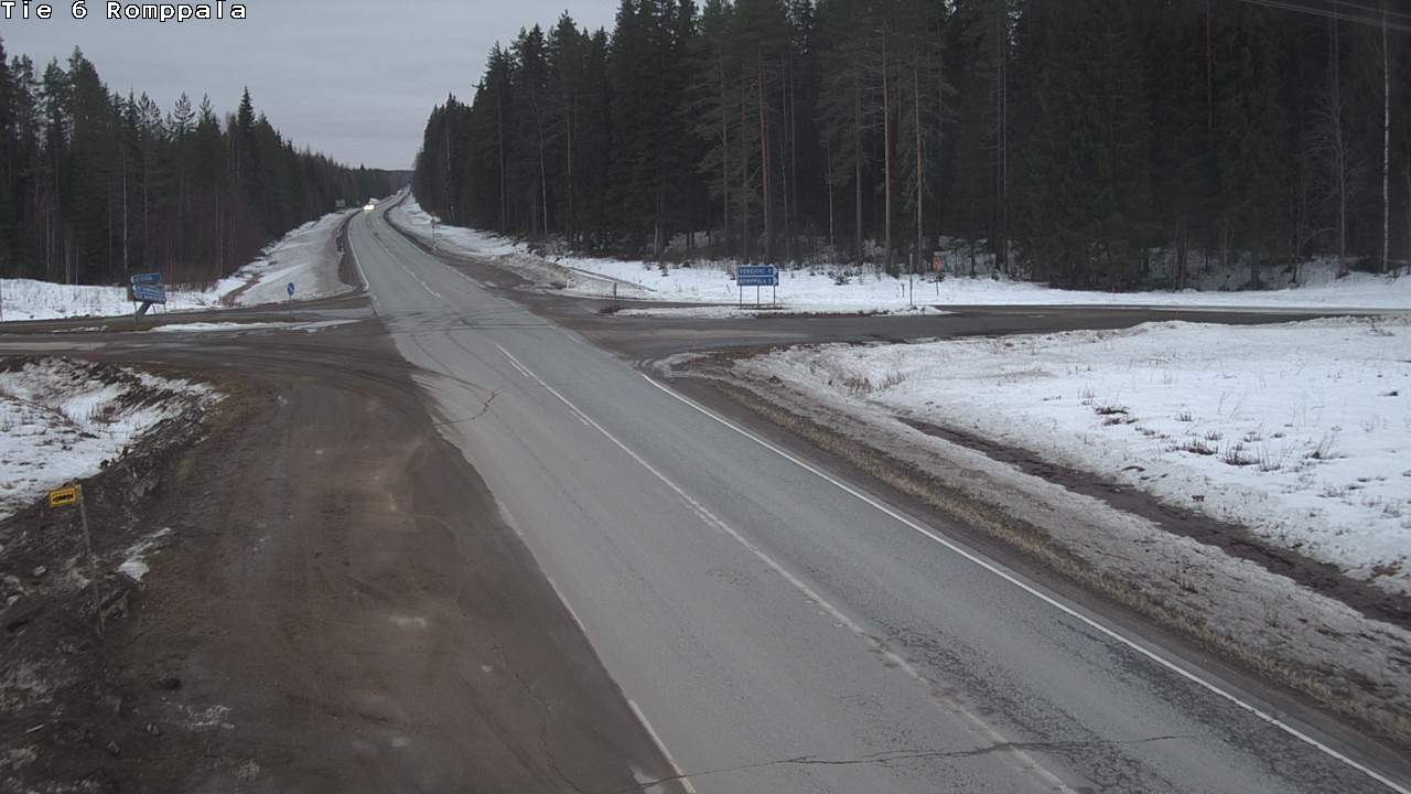 Kelikamerat Kuva Tie 6 Kontiolahti, Romppala, Kontiolahti, Pohjois-Karjala