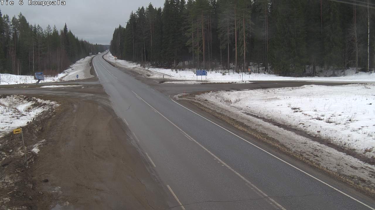 Kelikamerat Kuva Tie 6 Kontiolahti, Romppala, Kontiolahti, Pohjois-Karjala