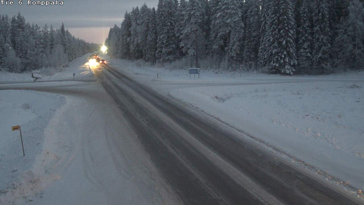 Kelikamerat Kuva Tie 6 Kontiolahti, Romppala, Kontiolahti, Pohjois-Karjala