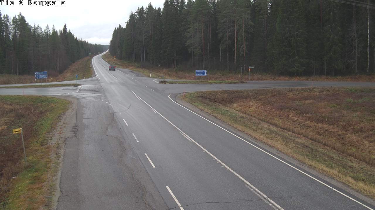 Kelikamerat Kuva Tie 6 Kontiolahti, Romppala, Kontiolahti, Pohjois-Karjala