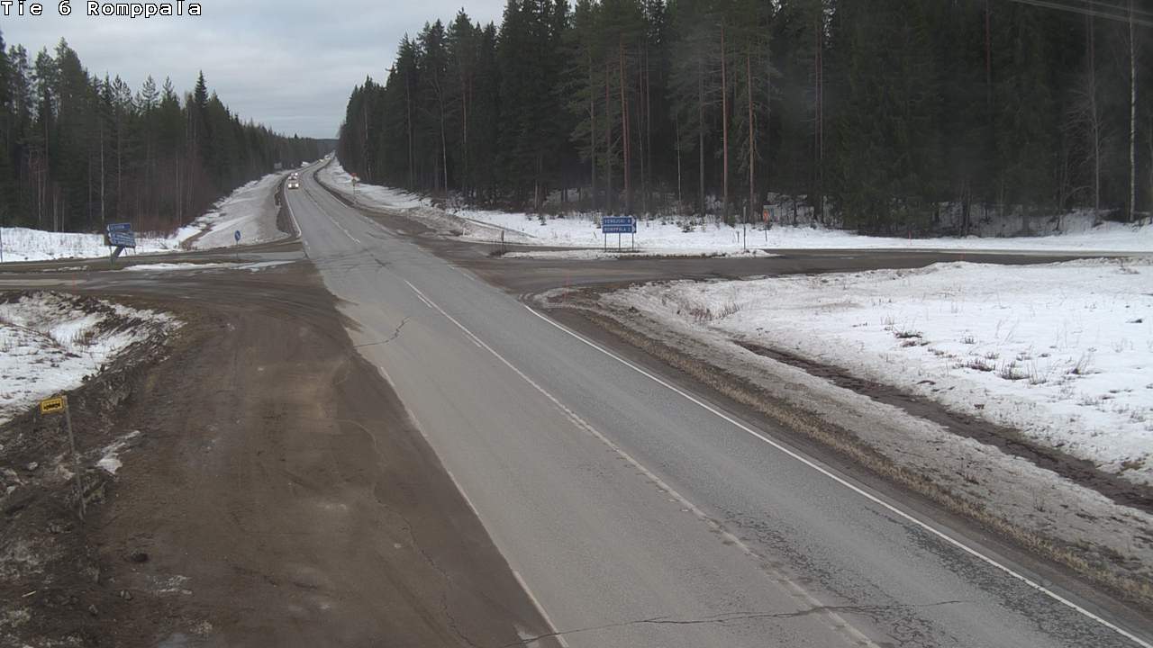 Kelikamerat Kuva Tie 6 Kontiolahti, Romppala, Kontiolahti, Pohjois-Karjala