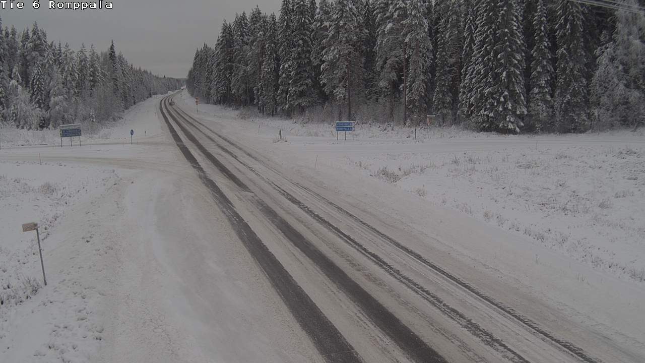 Kelikamerat Kuva Tie 6 Kontiolahti, Romppala, Kontiolahti, Pohjois-Karjala