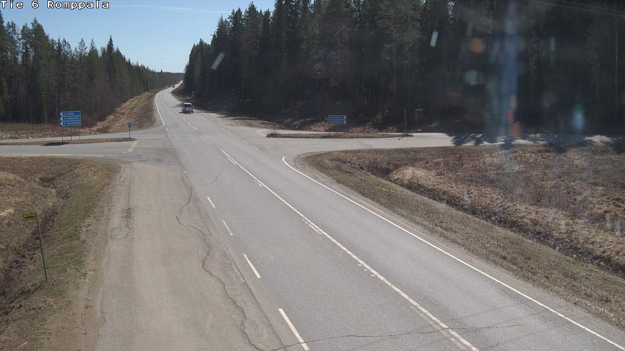 Kelikamerat Kuva Tie 6 Kontiolahti, Romppala, Kontiolahti, Pohjois-Karjala