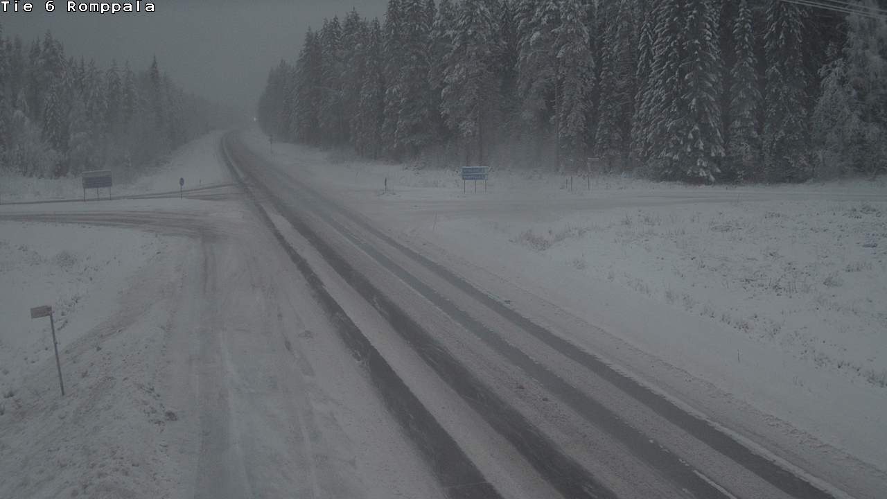 Kelikamerat Kuva Tie 6 Kontiolahti, Romppala, Kontiolahti, Pohjois-Karjala