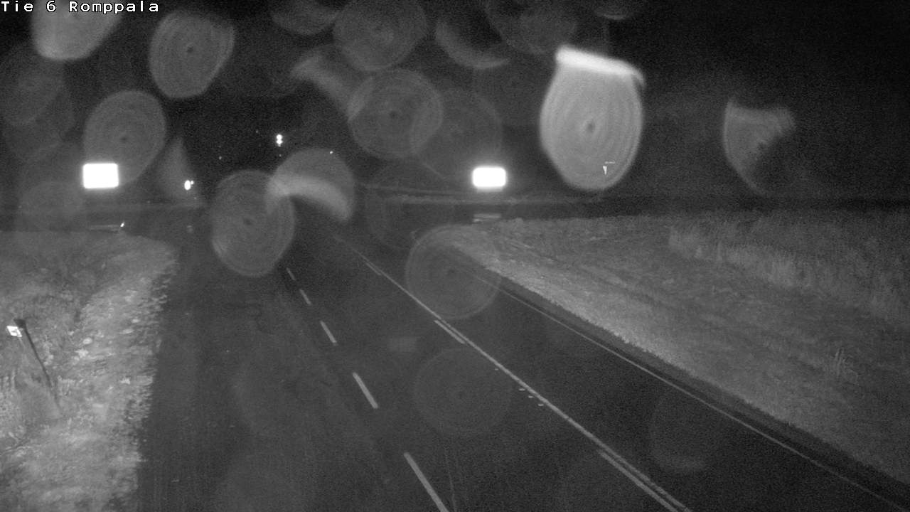 Weather Camera Image Road 6 Kontiolahti, Romppala, Kontiolahti, Pohjois-Karjala