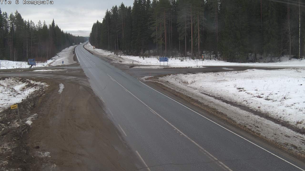 Kelikamerat Kuva Tie 6 Kontiolahti, Romppala, Kontiolahti, Pohjois-Karjala