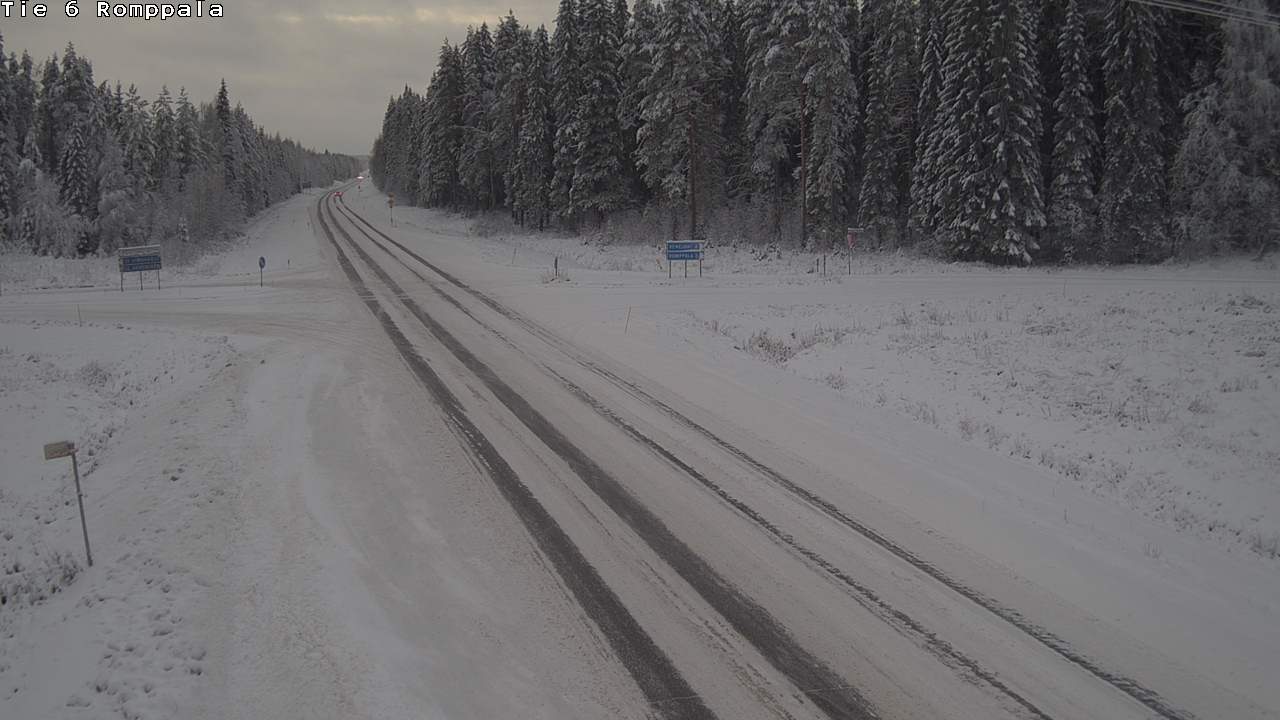 Kelikamerat Kuva Tie 6 Kontiolahti, Romppala, Kontiolahti, Pohjois-Karjala
