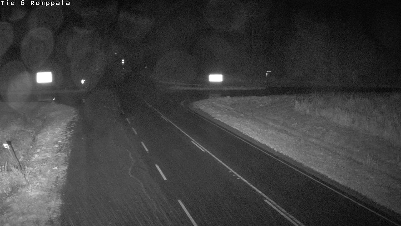 Weather Camera Image Road 6 Kontiolahti, Romppala, Kontiolahti, Pohjois-Karjala