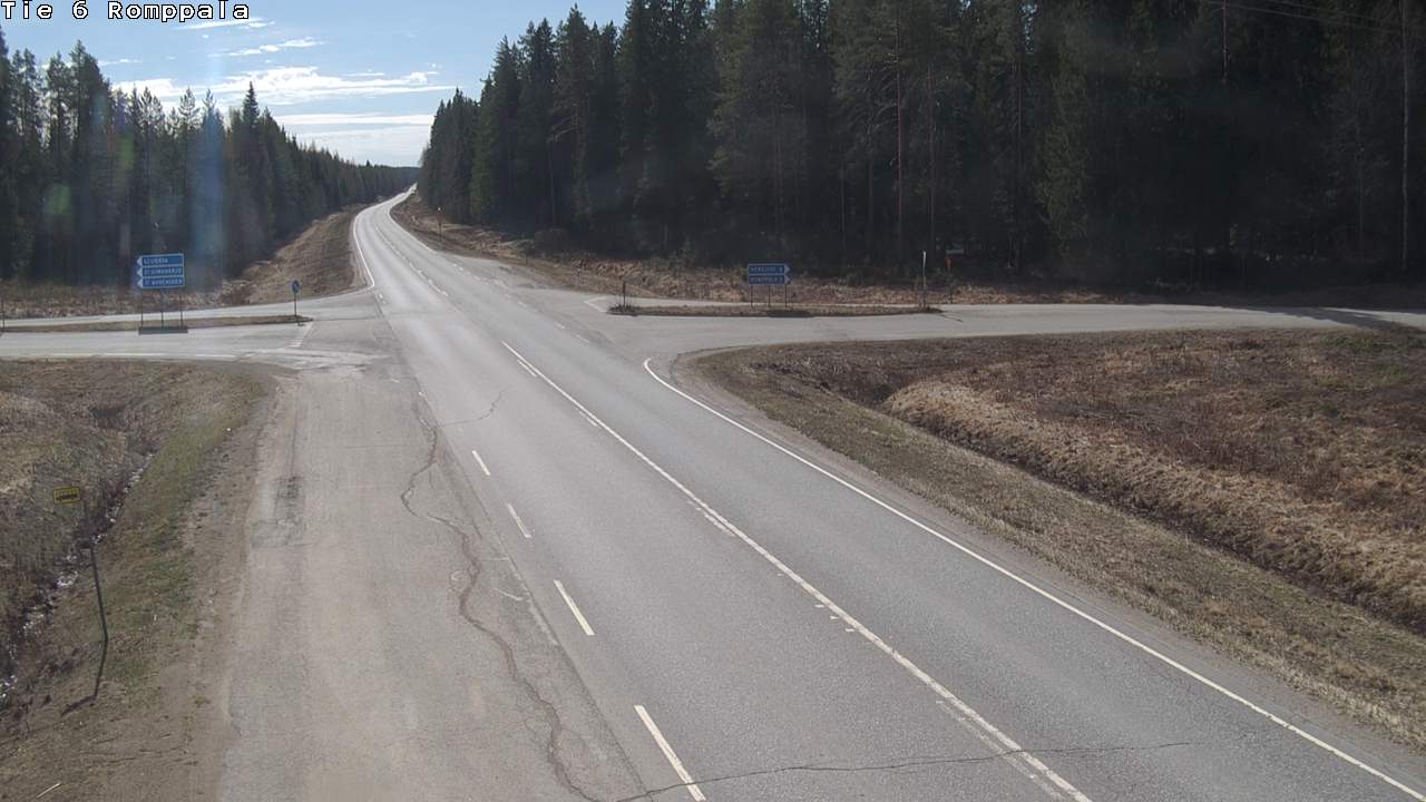 Kelikamerat Kuva Tie 6 Kontiolahti, Romppala, Kontiolahti, Pohjois-Karjala